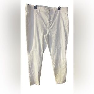 American Eagle Outfitters White Women Jeans size 20 short next level stretch